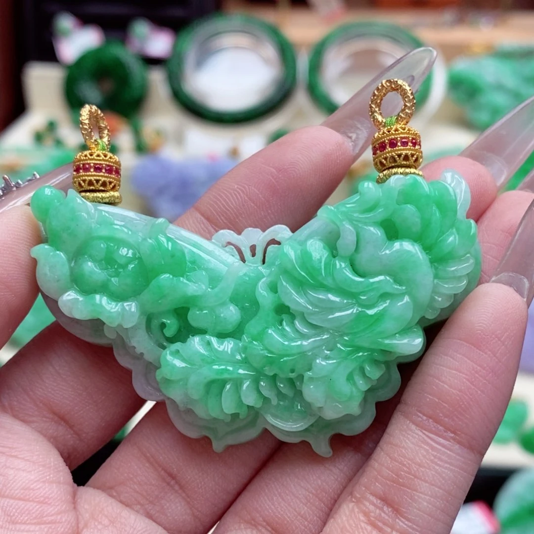 颈饰未镶嵌翡翠翡翠吊坠