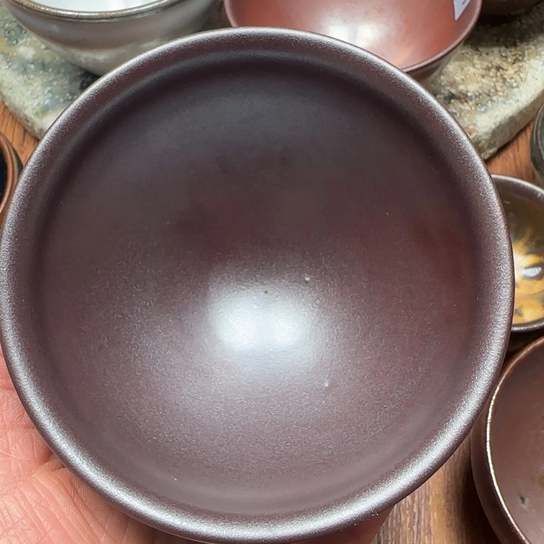 柴烧建盏茶盏茶杯124