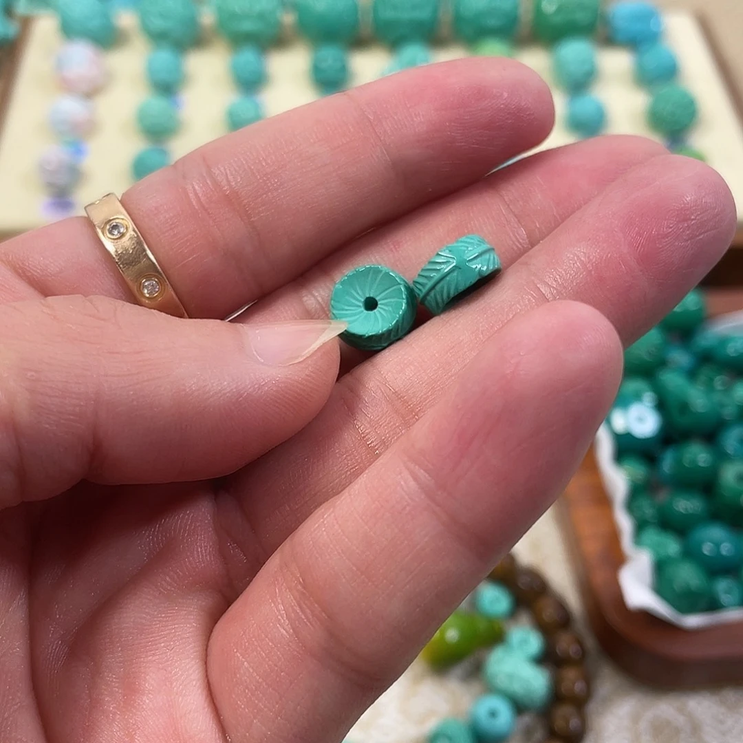 手工雕刻配饰配珠尺寸10