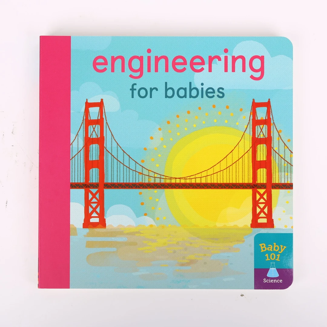 【小彼恩】小老虎：Baby 101  Engineering for Babies   1册 可点读