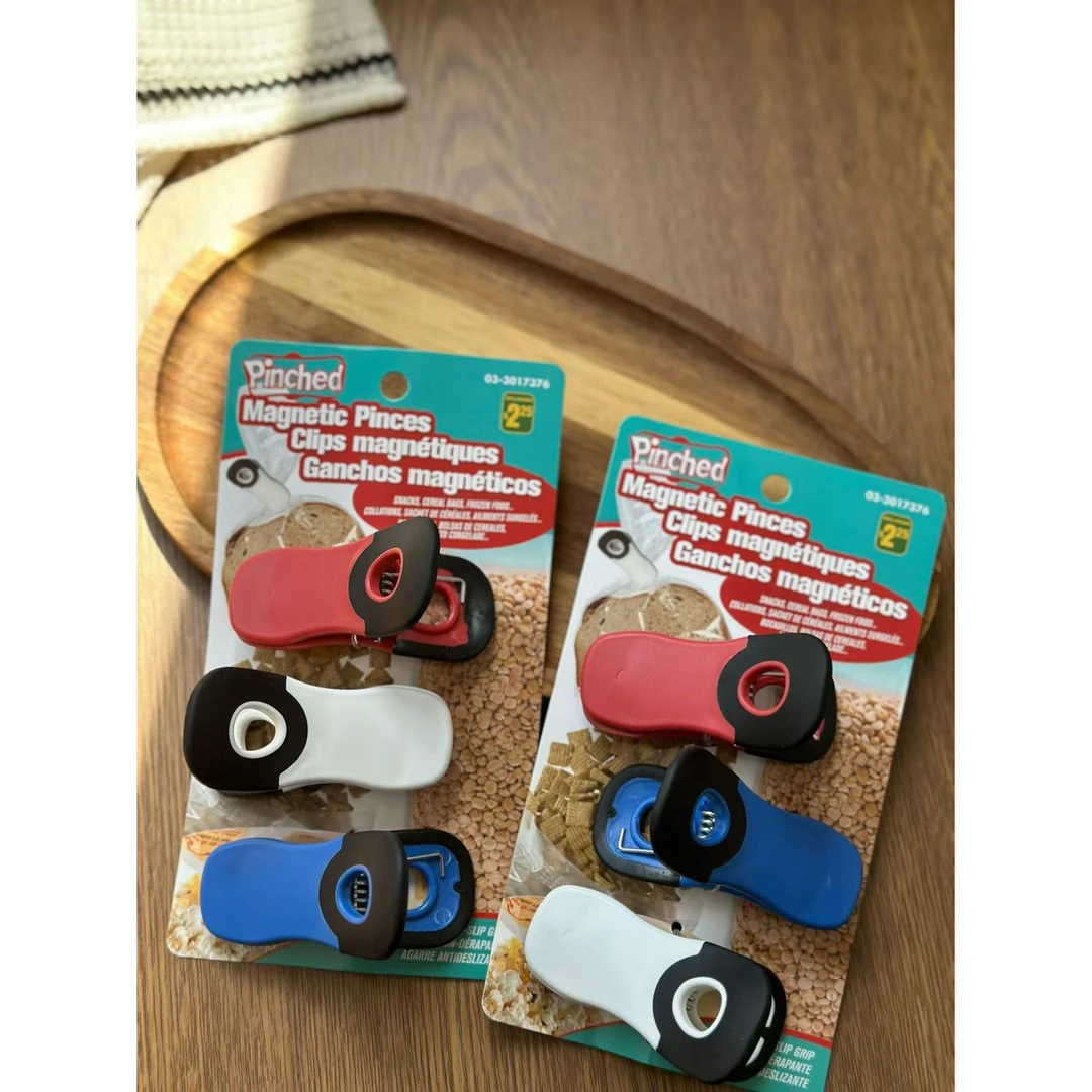 Pinched外贸款冰箱磁吸封口夹