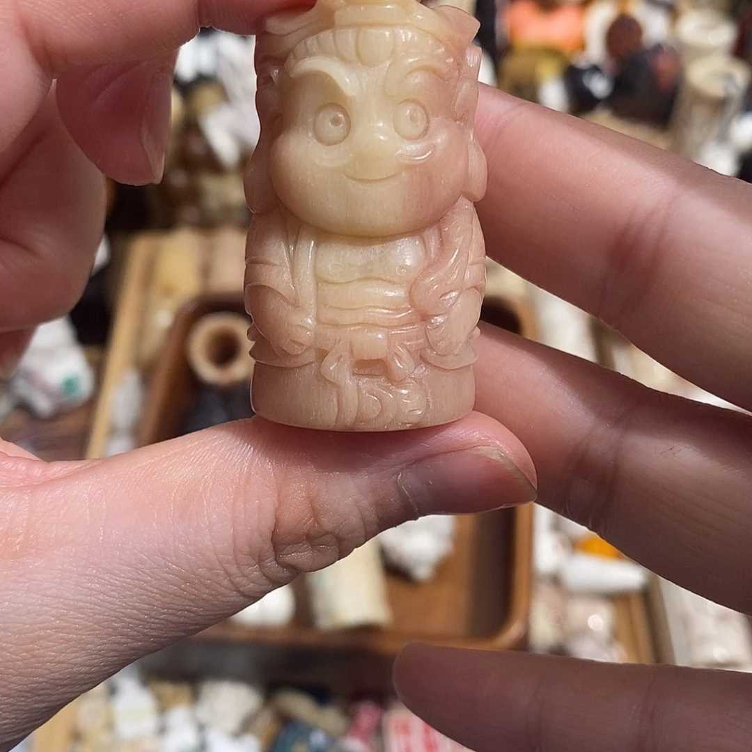 把件鹿骨M22太乙真人骨笛26