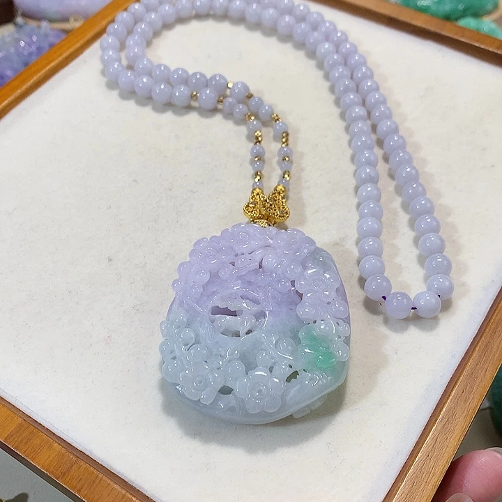 翡翠未镶嵌颈饰翡翠吊坠