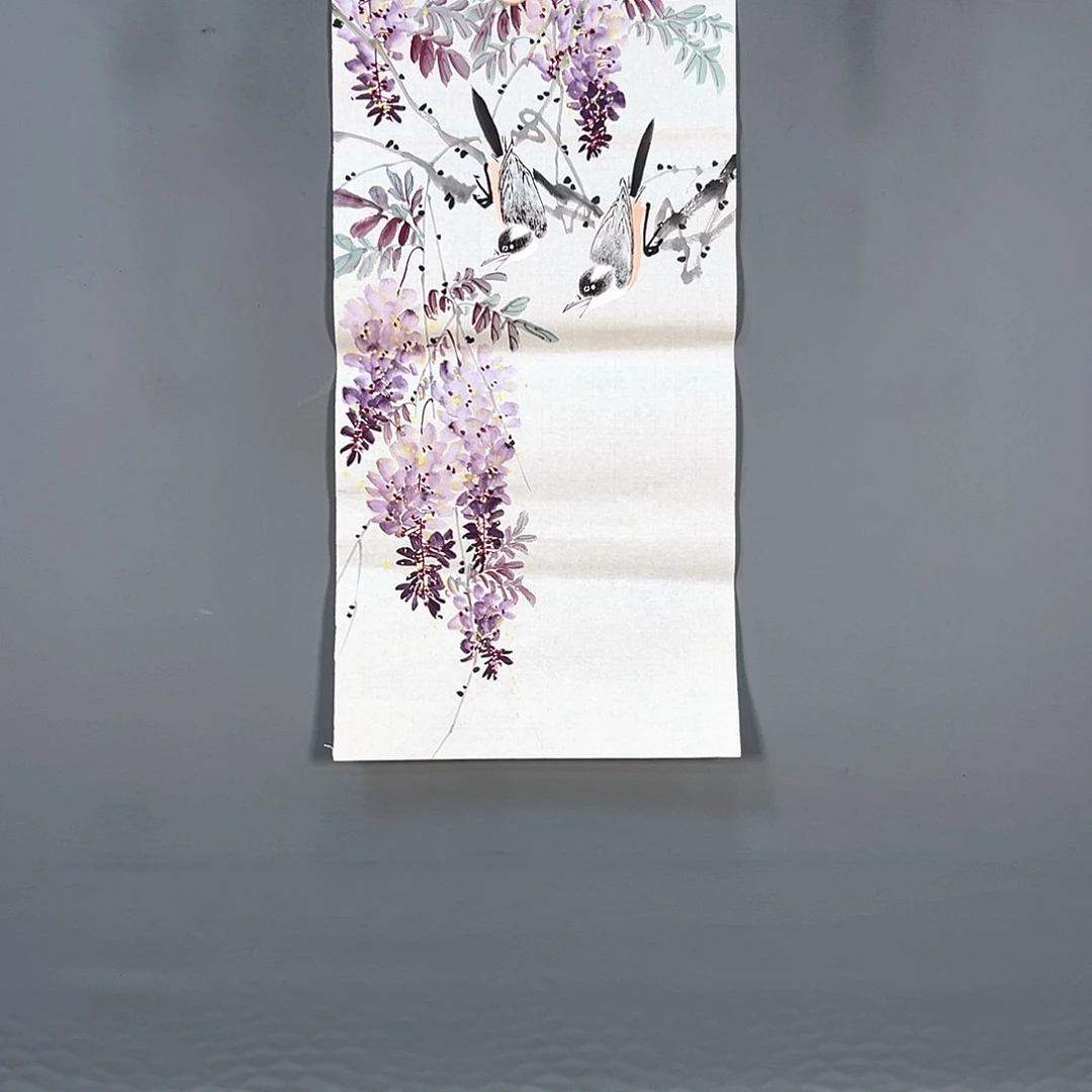 国画334 花鸟和蝴蝶都在这里