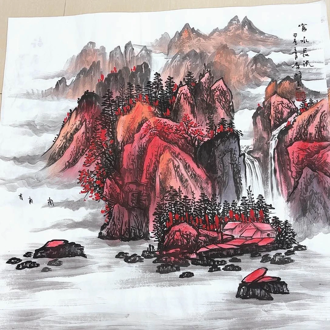 国画国画作品展，国画作品