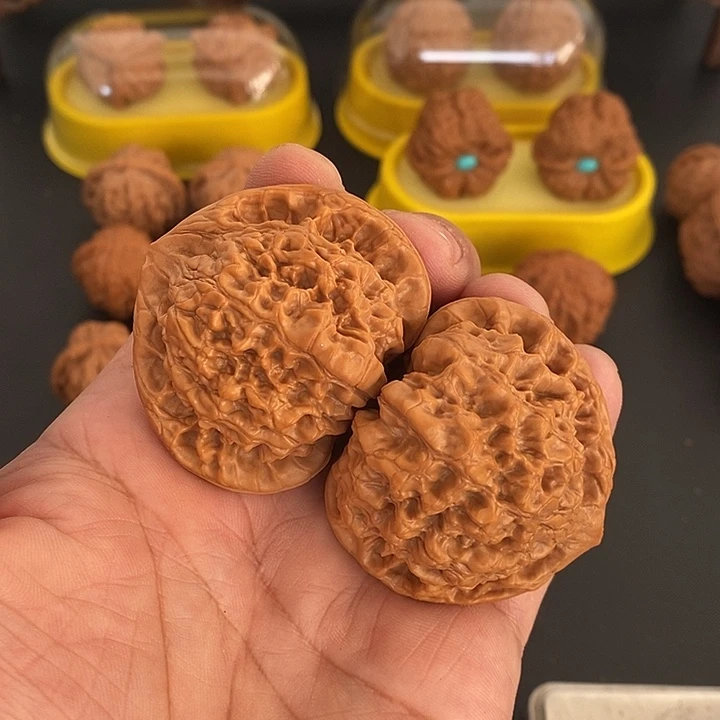吊坠文玩核桃41尺，官帽