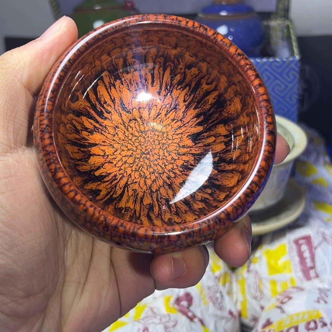 茶盏建阳建盏喝茶主人杯