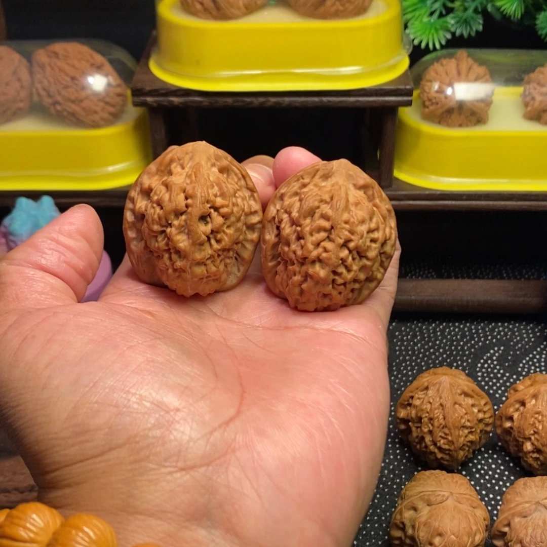 吊坠文玩核桃莲花40