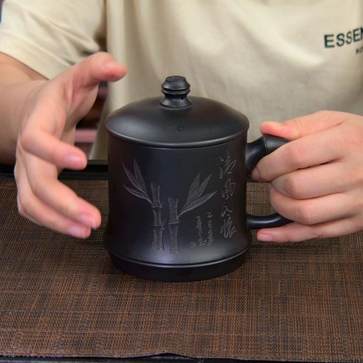 茶杯紫砂高货放漏