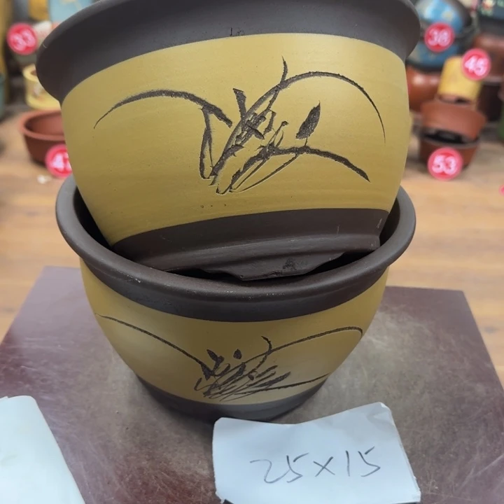 紫砂花盆破损包赔