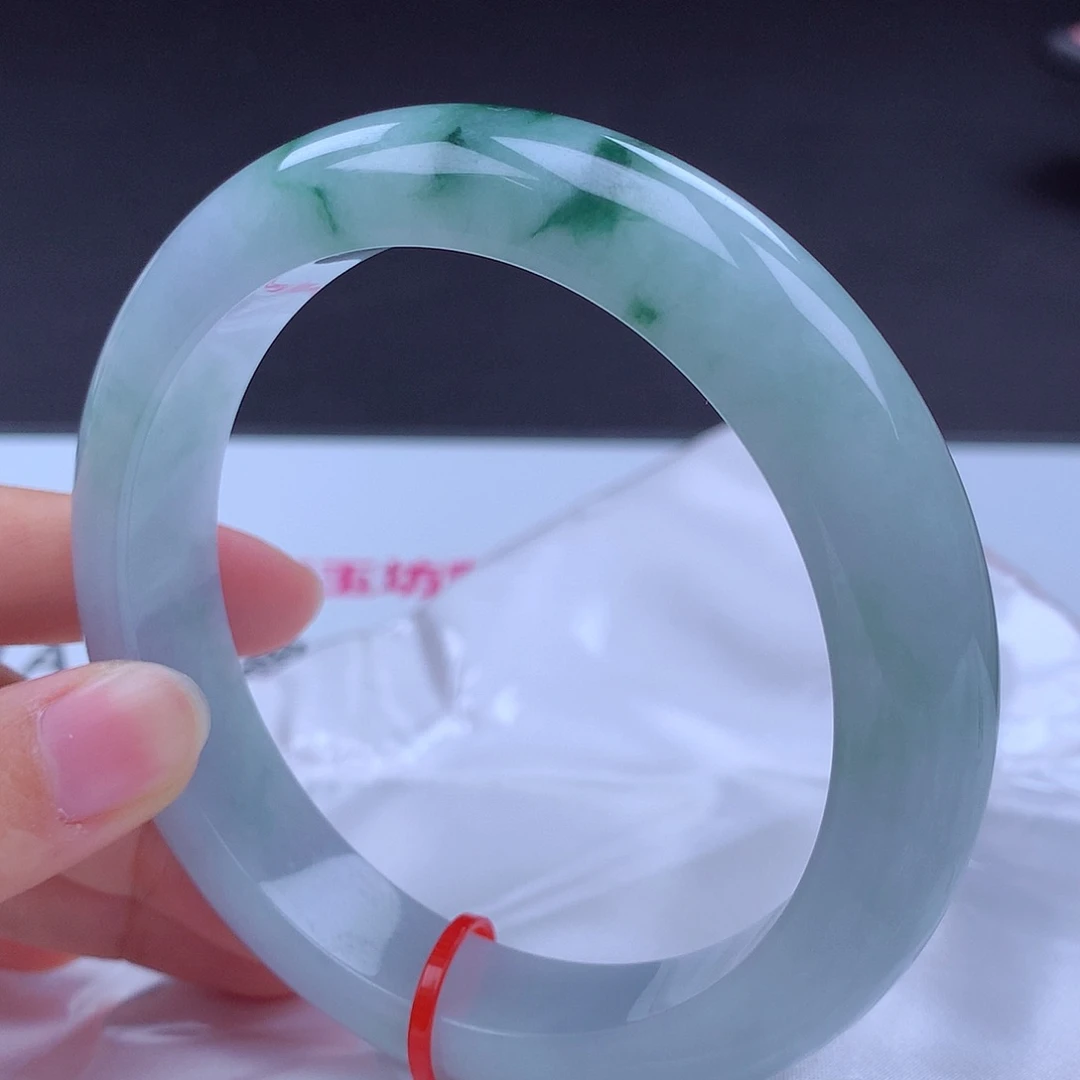 未镶嵌手镯翡翠63圈000461