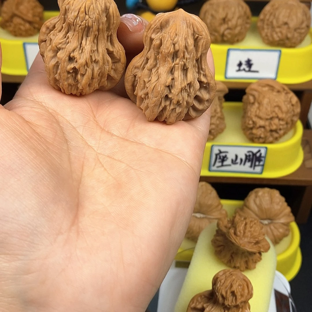 核桃葫芦 文玩/木作/... 文玩把件