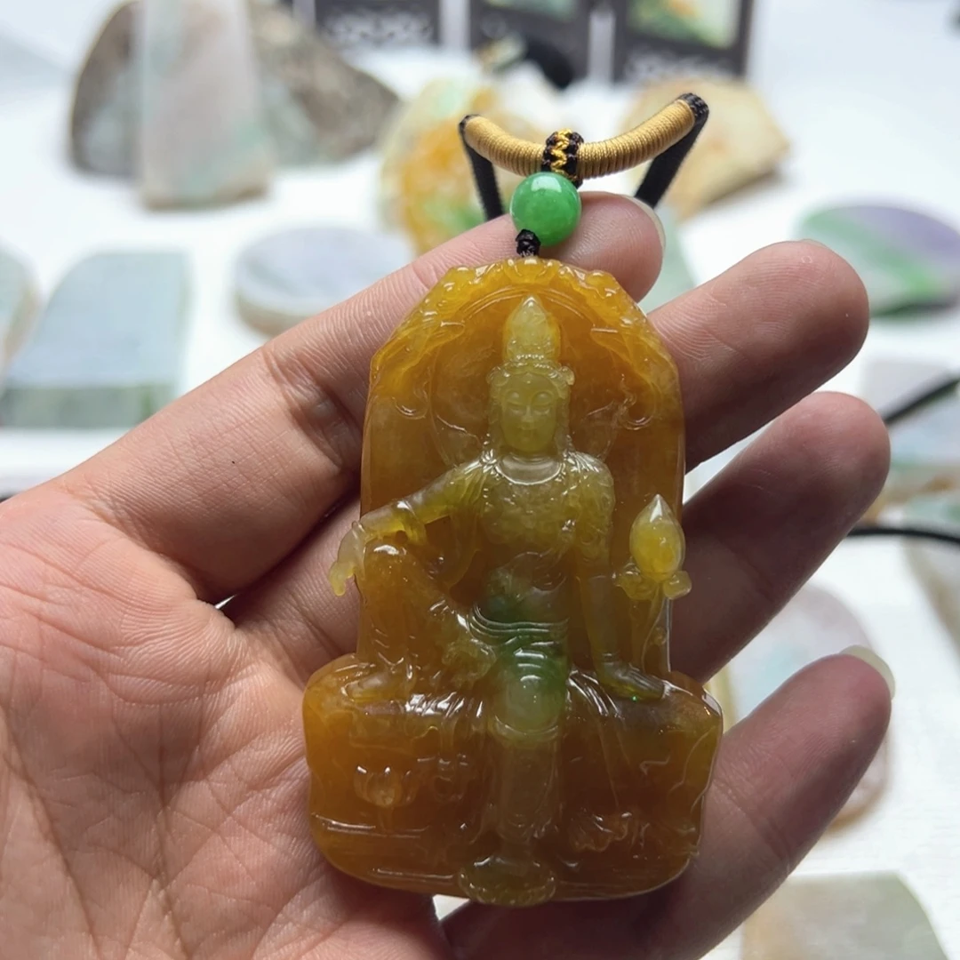 喝***高无磁石黄加绿水月观音