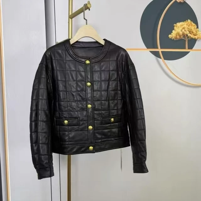春夏新款短款皮衣外套5RS1-011