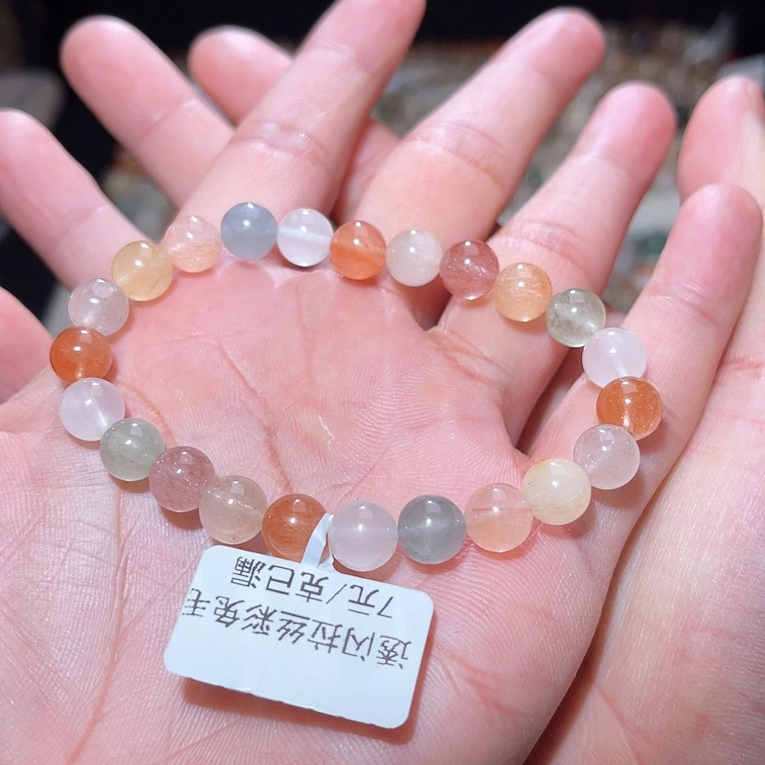 水晶手链未镶嵌351号多样性发一  7+