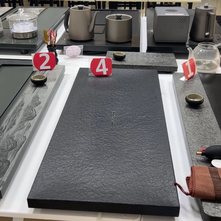 乌金石茶盘82.5-34.5定制