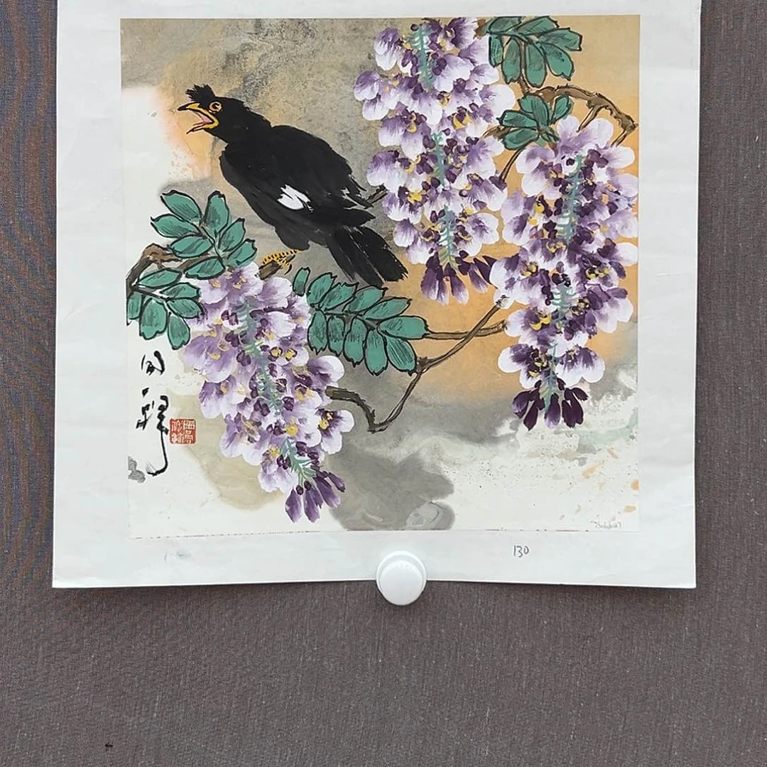 国画画家周同祥精品出书原作