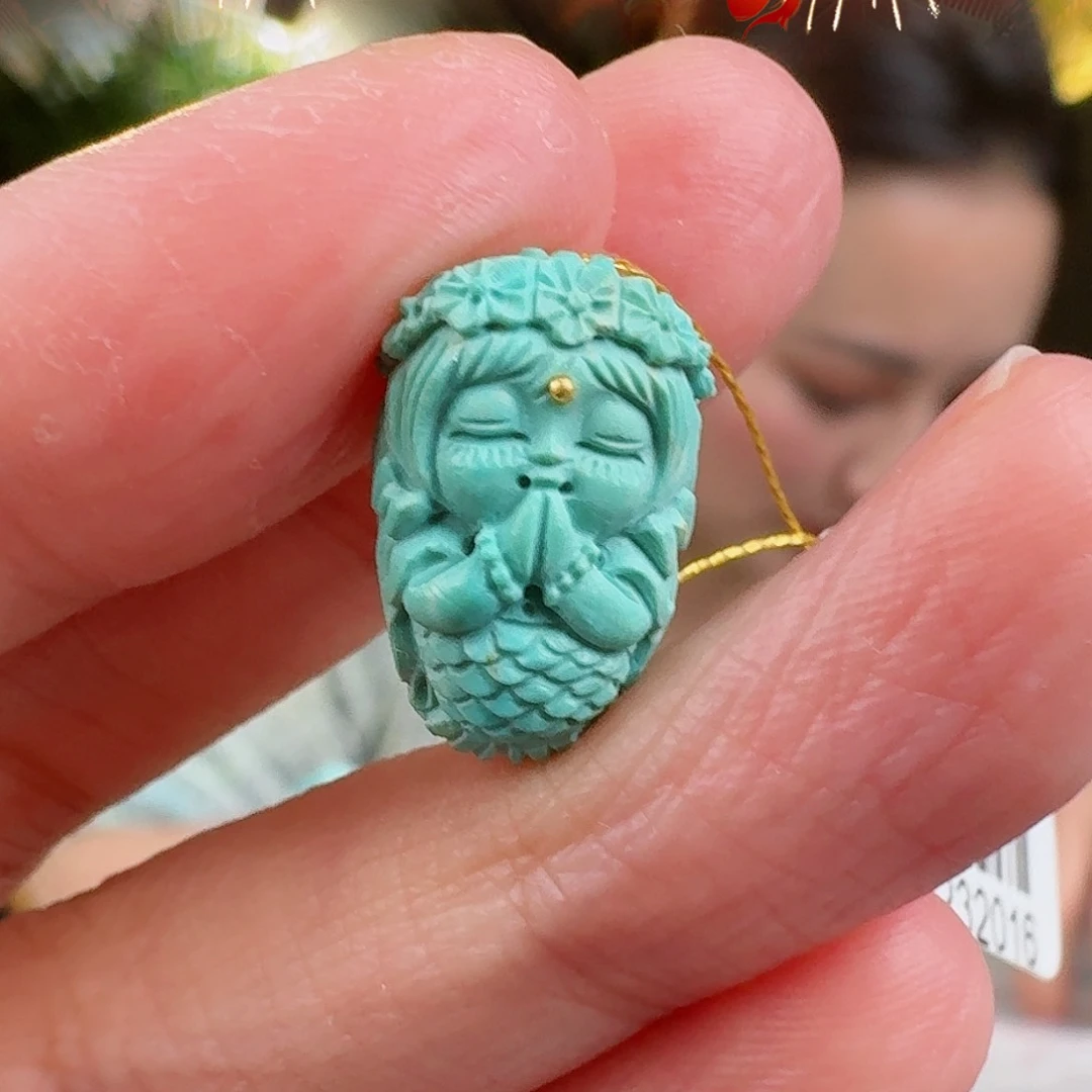 绿松石珠宝奇石未镶嵌