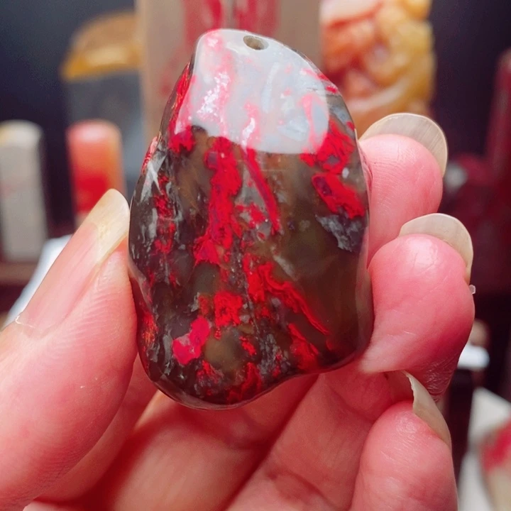 快***8鸡血石昌化鸡血石