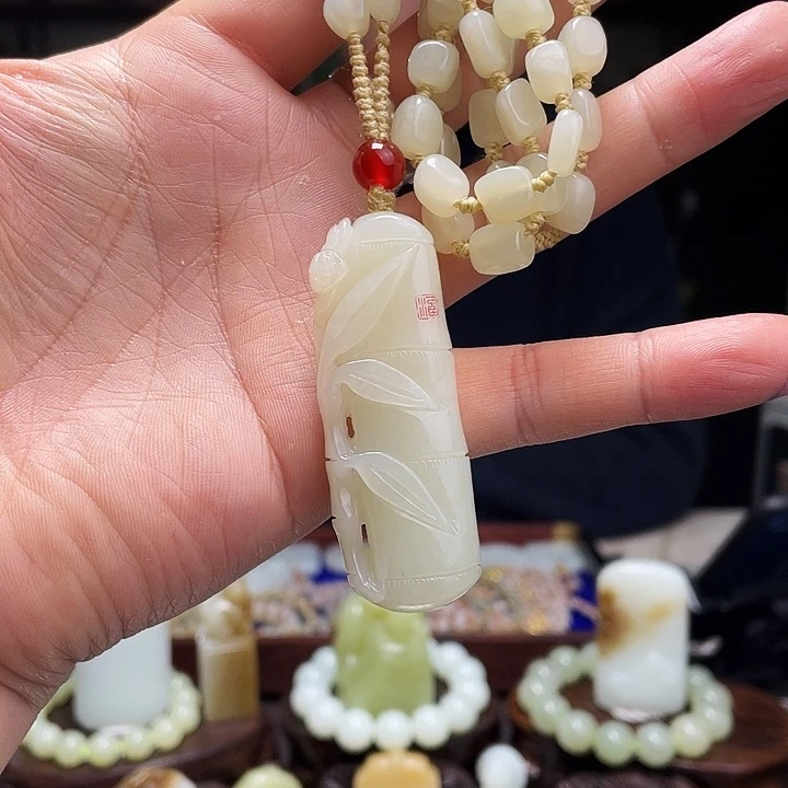 和田玉挂件定制发货未镶嵌