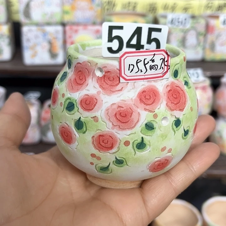 红陶手工多肉植物花盆