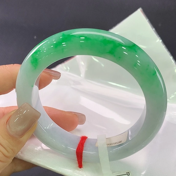 未镶嵌手镯翡翠正圈59