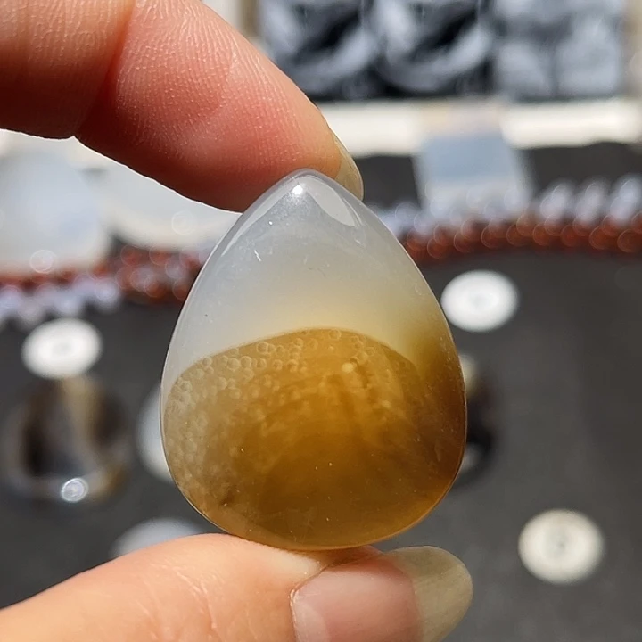 玛瑙/玉髓未镶嵌吊坠(不含链)