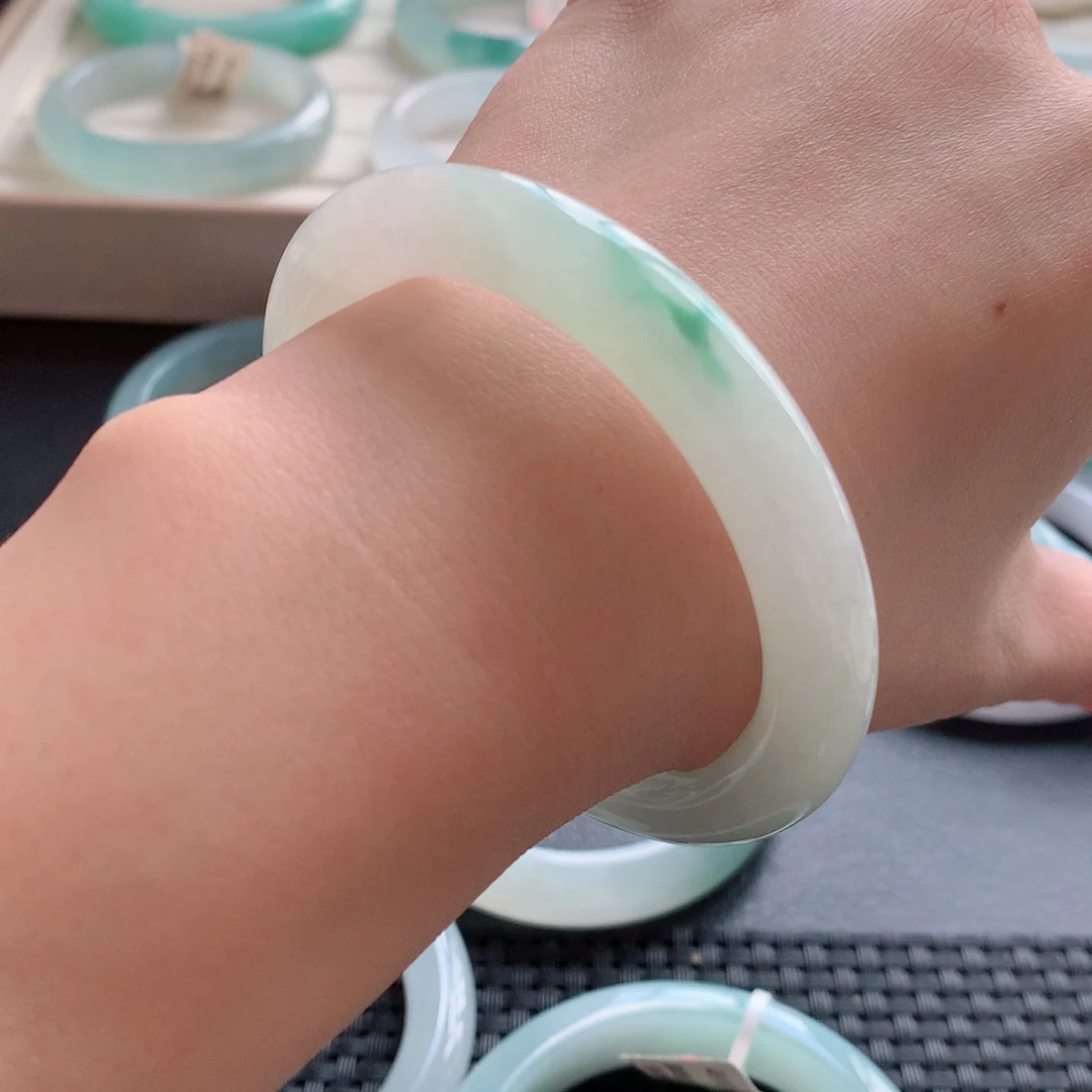 未镶嵌手镯翡翠20号-53.8