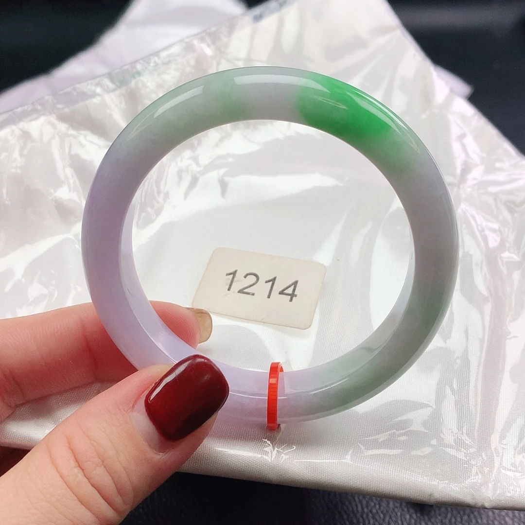 翡翠手镯未镶嵌南*?正圈881214