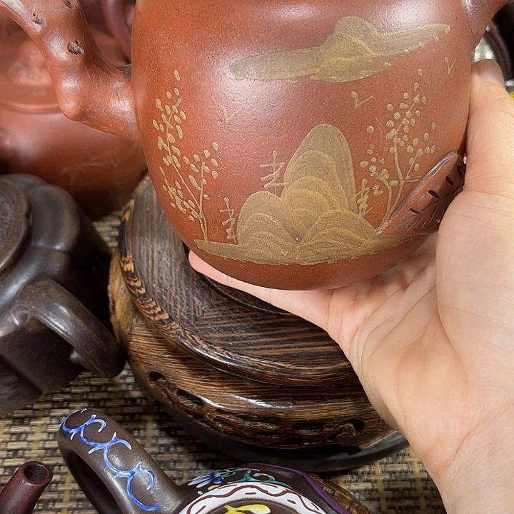 茶壶紫砂大家都喜欢的一把紫砂壶。