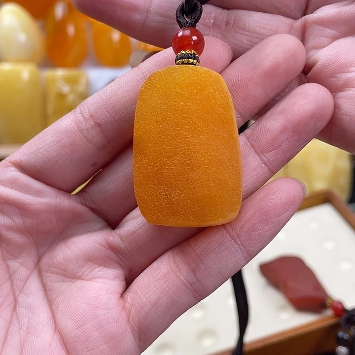 蜜蜡颈饰未镶嵌13克