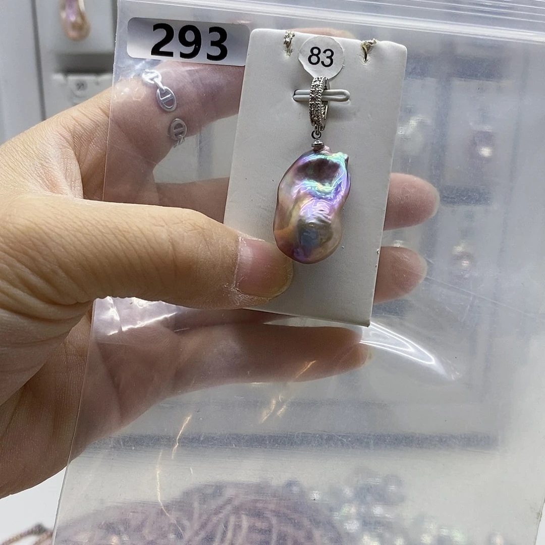 颈饰合金淡水珍珠