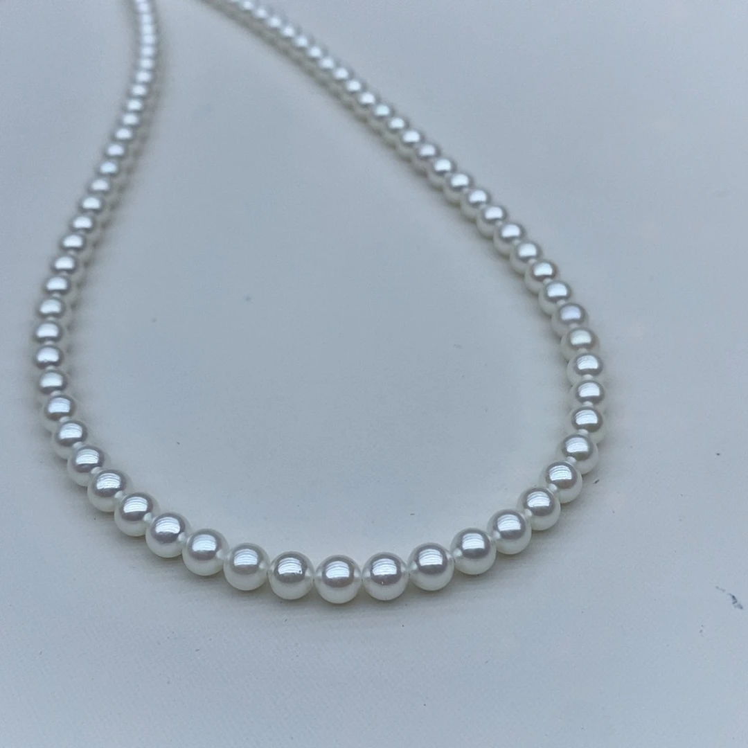 海水珍珠颈饰银S925镶嵌