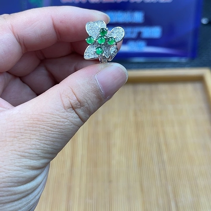 翡翠未镶嵌颈饰吊坠