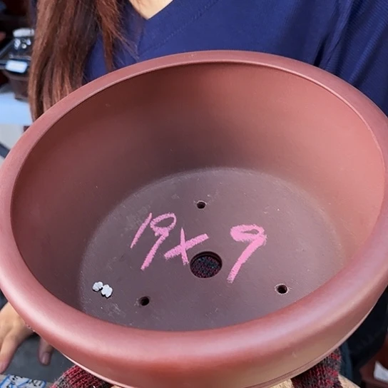紫砂花盆宜兴紫荆