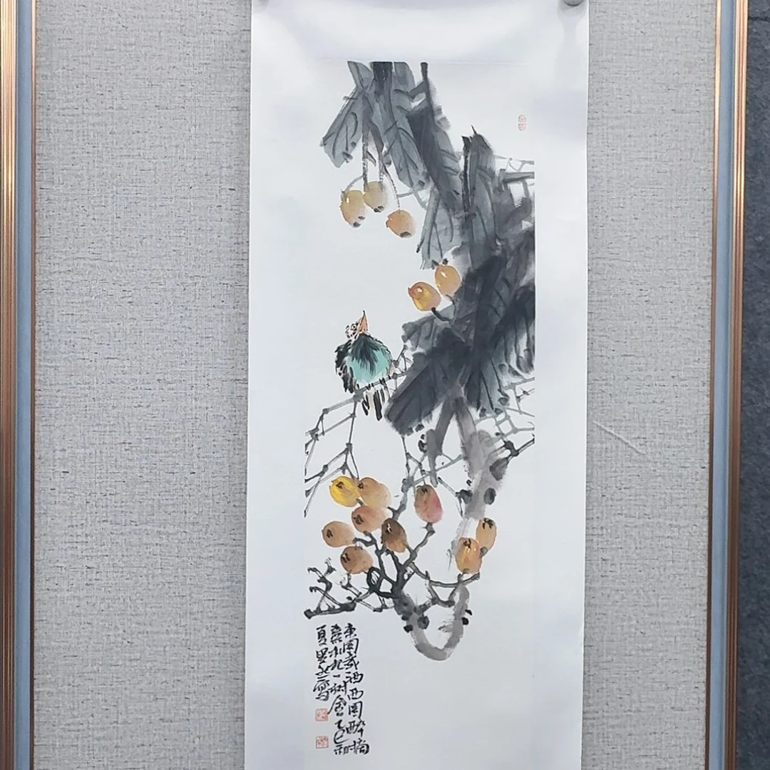 国画国画亲笔手绘原创