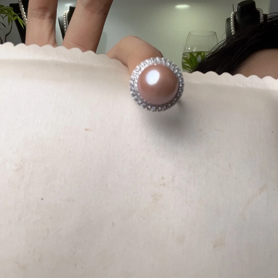 戒指淡水珍珠未镶嵌