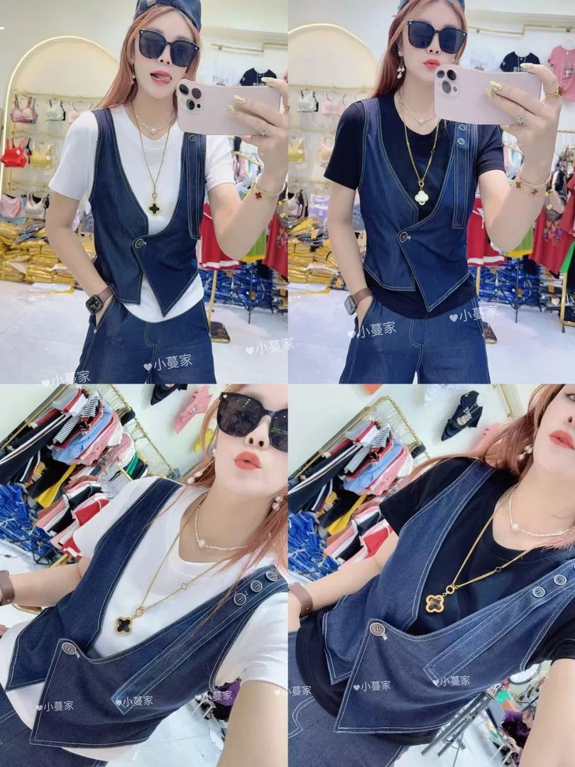 夏季冰感显瘦休闲百搭上衣889（2）