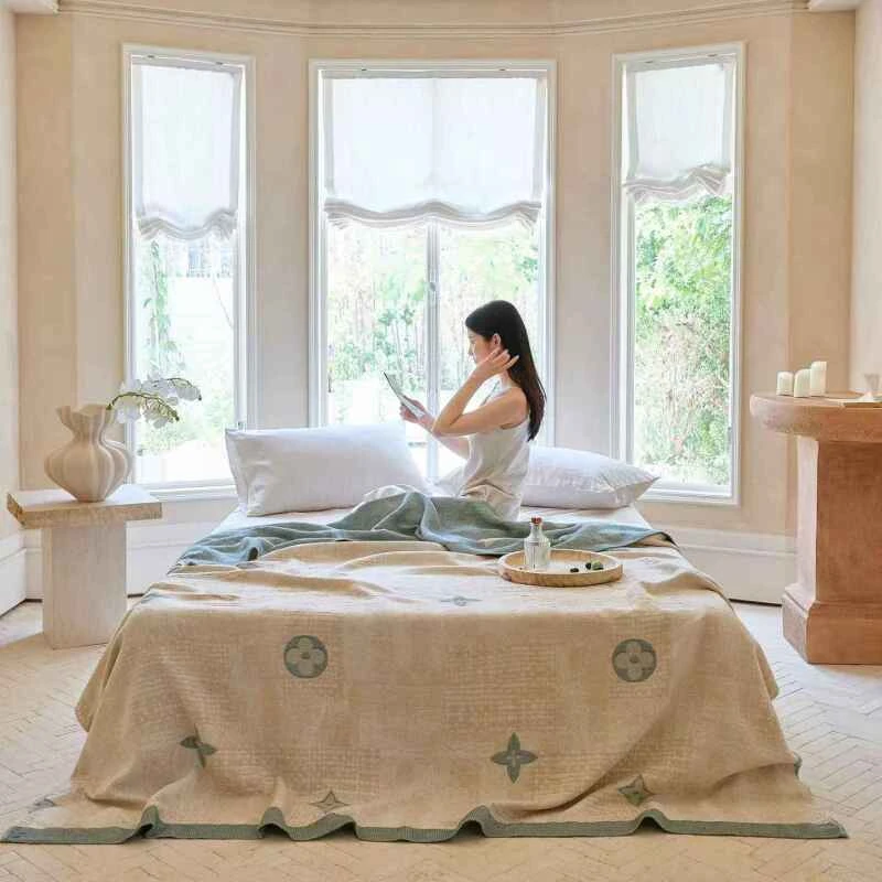 【DADONG·玲珑宝相】200*230罗布麻轻奢多功能可机洗