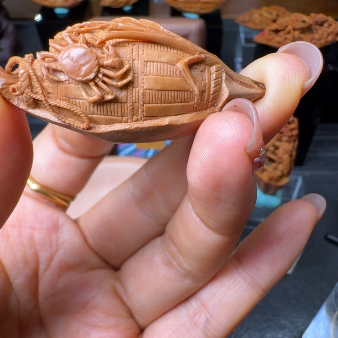 手串/手链橄榄核核潮核雕手工制作