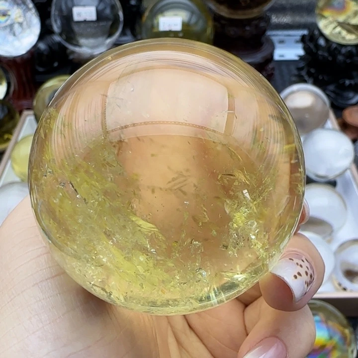 未镶嵌珠宝半成品水晶6公分H26