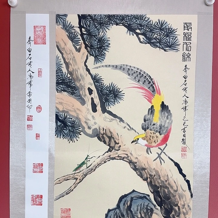 国画冯伟老师手绘作品