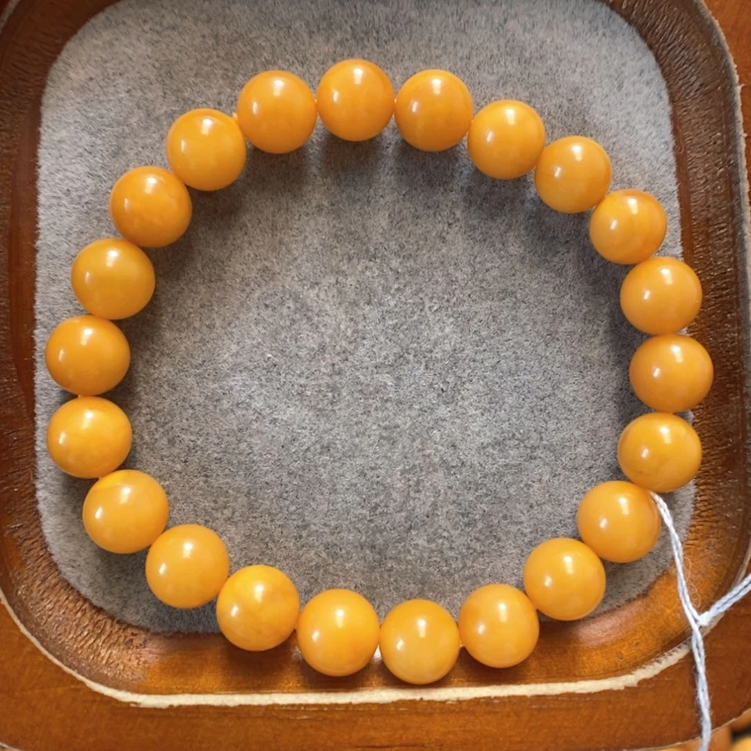 未镶嵌蜜蜡手串蜜蜡手串
