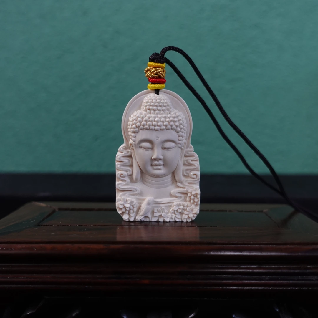 郭辰(省大) 猛犸牙大日如来挂件 Y624