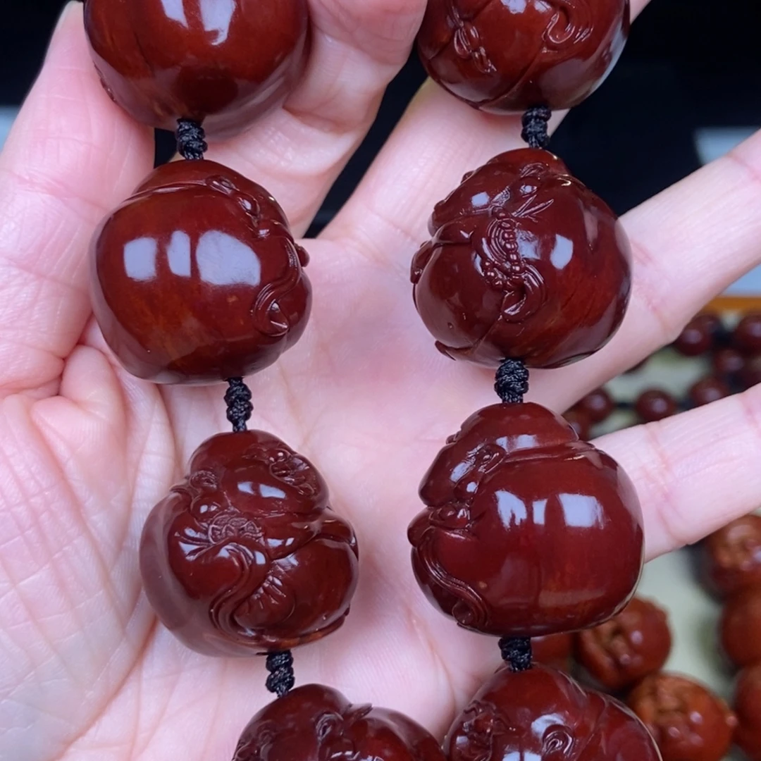 橄榄核吊坠八宝弥勒