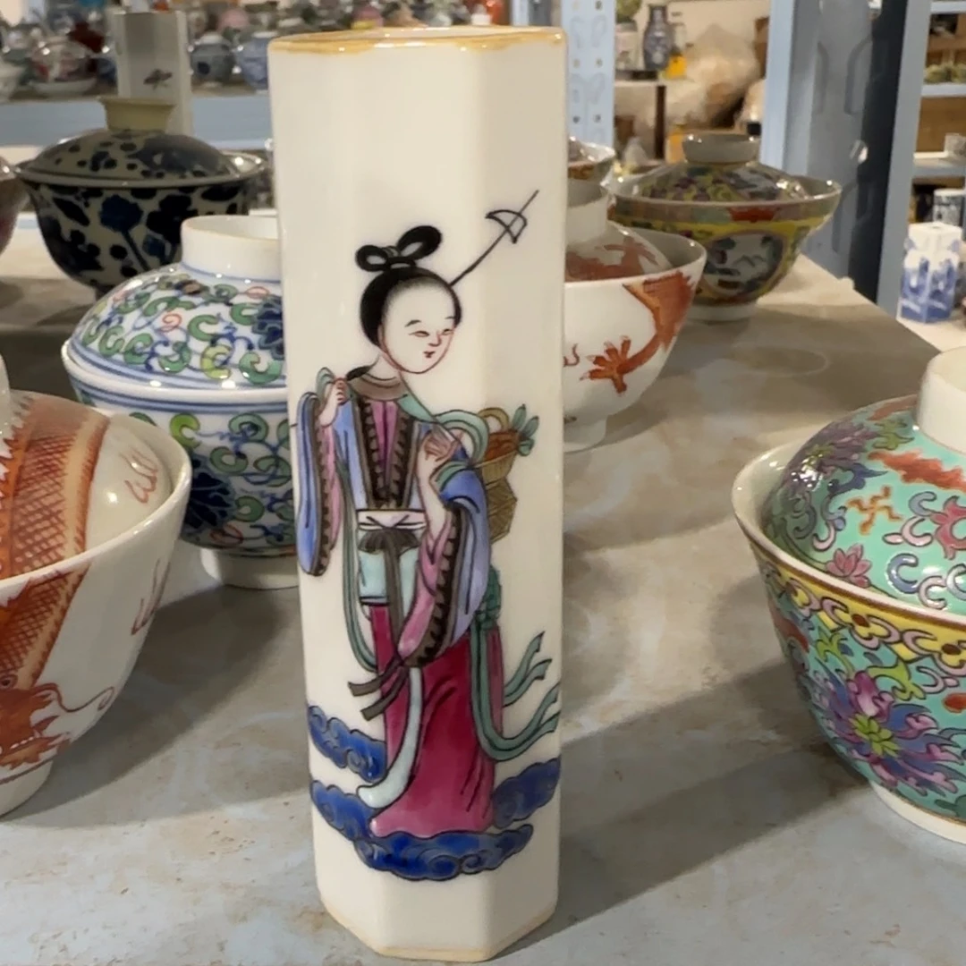 手绘瓷器全部处理