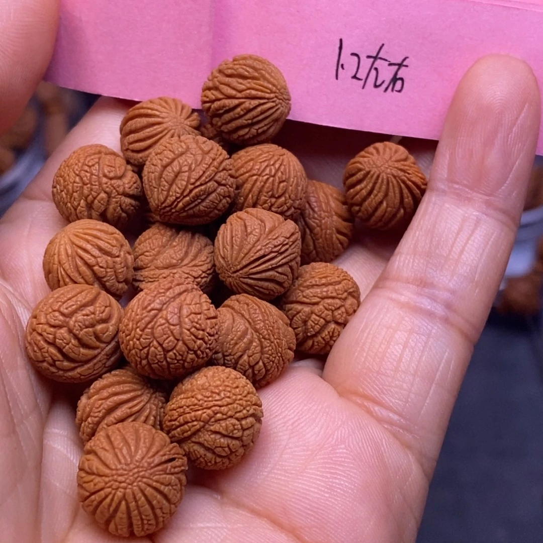 秦岭龙纹桃核20颗