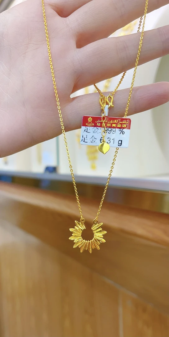 足金项链6.31克（680/克）5G工艺