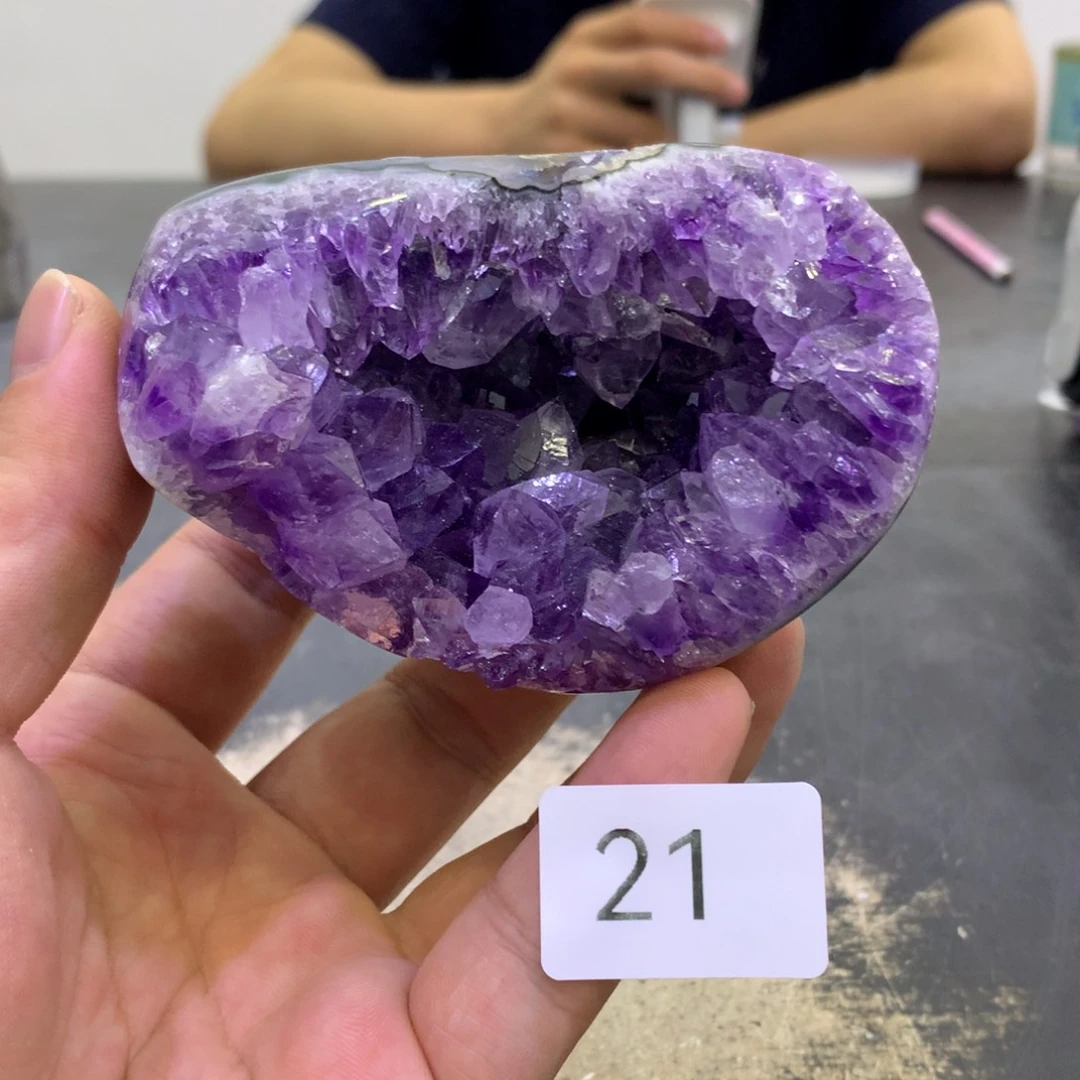 紫晶珠宝半成品未镶嵌紫晶256