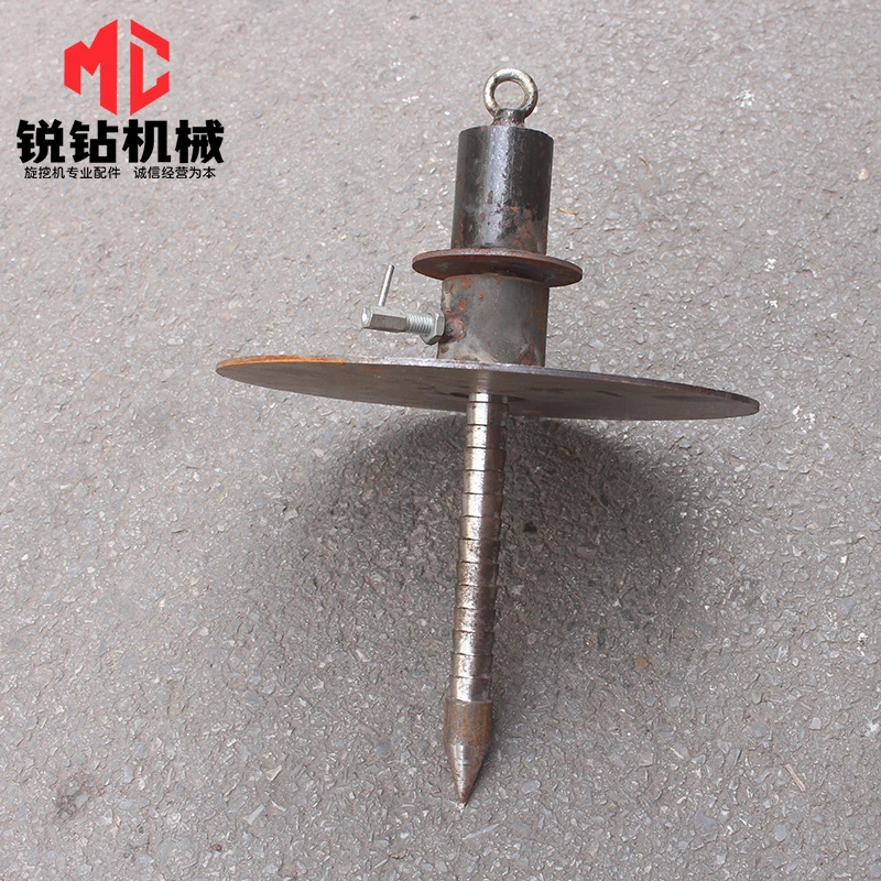 灌注桩沉渣盘打桩作业测量工具沉渣盘沉淀物深度钻孔深度